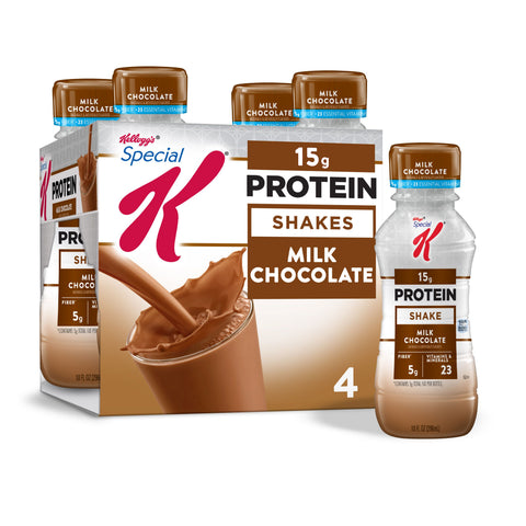 Kelloggs Special K Milk Chocolate Protein Liquid Shake, 10 Fluid Ounce -- 12 per case.