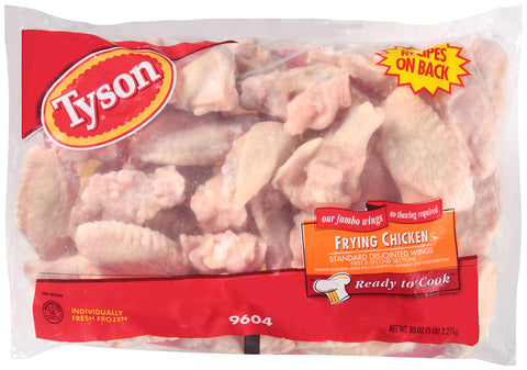 Chicken Wing Iced Glazed 1st & 2nd Sections Disjointed 9604-0928