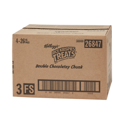 Kellogg's® SNACK BAR RICE KRISPIES TREATS® DOUBLE CHOCOLATEY CHUNK