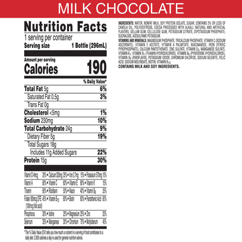 Kelloggs Special K Milk Chocolate Protein Liquid Shake, 10 Fluid Ounce -- 12 per case.