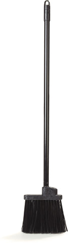 Broom Duo Sweep® Lobby W/ Black Metal Threaded Handle Black 30
