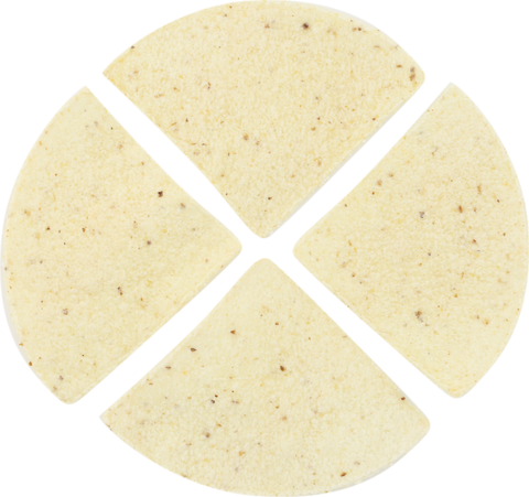 Mexican Original White Quarter Cut Tortilla Chips, 30 Pound.