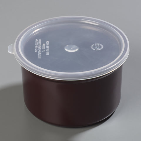 Crock Poly-tuf™ W/ Lid Brown 1.5 Qt