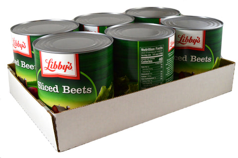 Libby's Medium Fancy Sliced Beets, 104 Ounce -- 6 per case