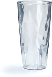 Tumbler Plastic Swirl Clear 22 Oz