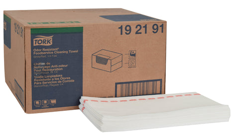 Tork White Foodservice Cloth, 13 x 24 inch -- 150 per case