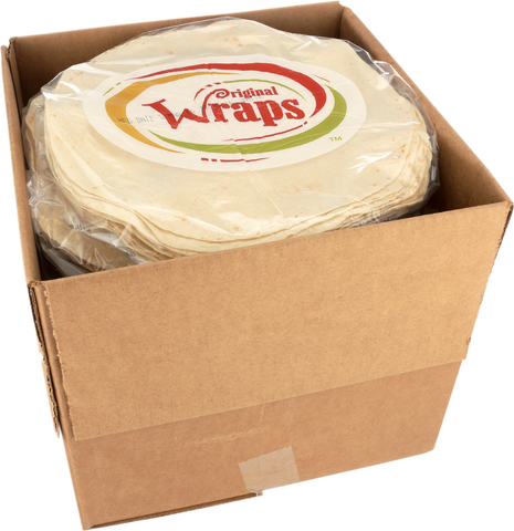 Mexican Original® TORTILLA FLOUR WHITE HEAT-PRESSED 12
