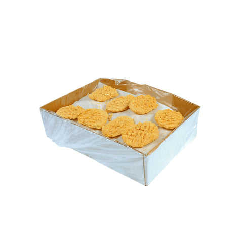Pork Loin Fritter Breaded Natural Shape 15% Solution 5.3 Oz