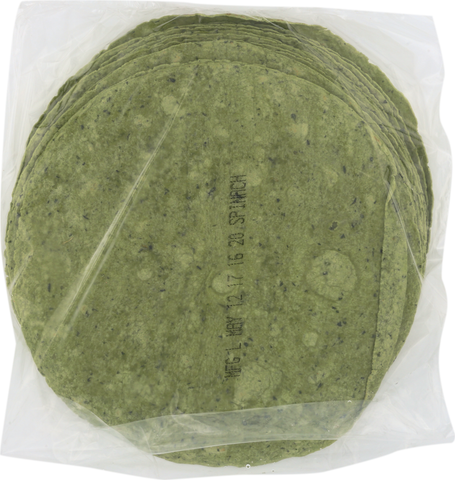 Mexican Original® TORTILLA WRAP FLOUR SPINACH FLAVORED 10
