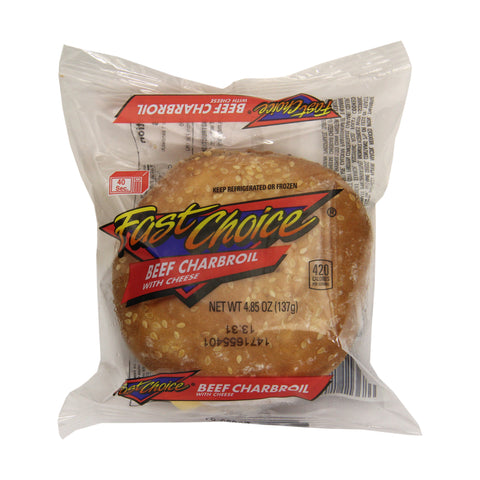 Sandwich Beef Charbroil With Cheese Iw 1368