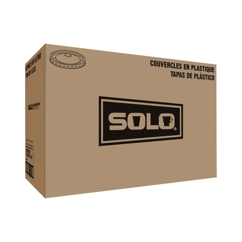 Solo® LID POLYSTYRENE FOOD CONTAINER WHITE 12 OZ