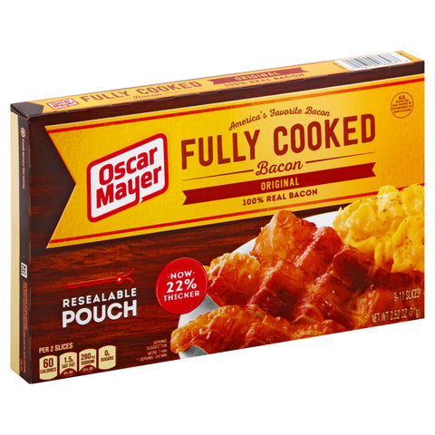 Oscar Mayer BACON COOKED REGULAR SHIPPER REFRIGERATED