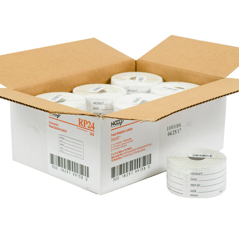National Checking Company Dateit Product Removable Label, 2 x 4 inch -- 500 per case.