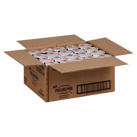 Philadelphia CHEESE CREAM STRAWBERRY SINGLE SERVE CUP