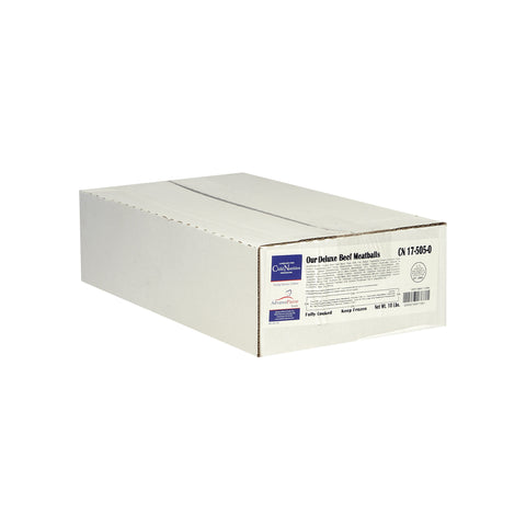 Meatball Beef Deluxe Fc Cn 0.5 Oz 320 Ct 17-505-0