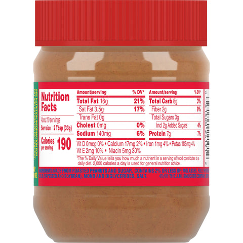 Jif Creamy Peanut Butter, 12 Ounce -- 12 per case.