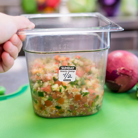 National Checking LABEL SUN TRILINGUAL 1X1 ROLL