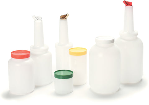 Stor N' Pour® BOTTLE BAR COMPLETE UNIT ASSORTED COLORS 1-QT