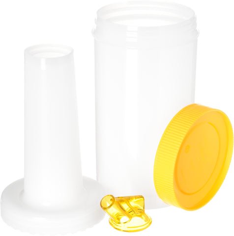 Stor N' Pour® CONTAINER COMPLETE UNIT YELLOW 1 QT